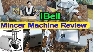 keema pisne ki Machine I bell Keema machine Review how to use I bell Keema machine ibell machine [upl. by Nodyroc]