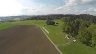 DJI Phantom beim Modellflugplatz Bassersdorf [upl. by Aihsem806]