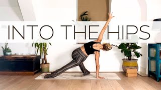 35 MINUTE YOGA FLOW  INTO THE HIPS [upl. by Ajnotal]