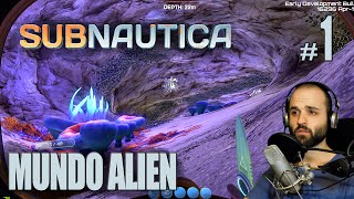 SUBNAUTICA Gameplay Español  PRIMER CONTACTO [upl. by Hazeghi]