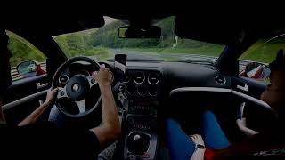 26082024 Nurburgring Nordschleife tourist Alfa Romeo Brera 1750 TBi First time [upl. by Eduino]