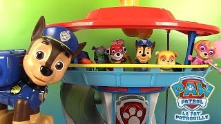 Pat Patrouille Quartier Général Paw Patrol Lookout Playset [upl. by Aniwde]