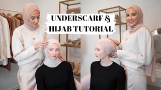 Everyday Hijab Tutorial amp How I Do My Underscarf [upl. by Nalyt551]