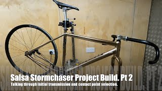 Salsa Stormchaser Gravel Bike Project Build Pt 2 [upl. by Redmund41]