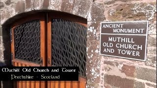 Ancient 700 Year old Church and Cemetery in Crieff Scotland  Muthill Ancient Church [upl. by Alastair]