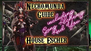 House Escher Guide  Necromunda Guide and Starting Lists [upl. by Hudnut]