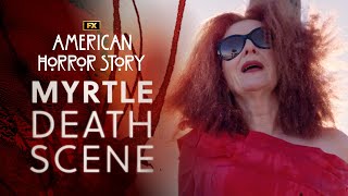 Myrtle’s Death by Fire  Scene  American Horror Story Coven  FX [upl. by Abdel]