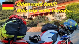 Odenwald Germany biketrip with friends part 1 [upl. by Danuloff]