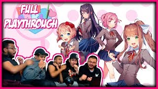 DOKI DOKI LITERATURE CLUB BLIND PLAYTHROUGH WITH THE SQUAD  FULL GAME PLAYTHROUGH [upl. by Ralaigh323]