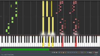 SYNTHESIA TUTORIAL Aca Lukas  Pocnite bez mene SLOW [upl. by Ardnuassak]