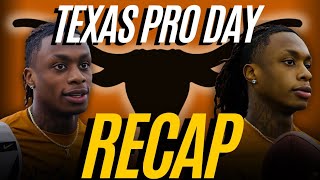 Texas Pro Day  Xavier Worthy [upl. by Burnham368]