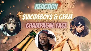 REACTION First Time Hearing uicideboy amp Germ  Champagne Face [upl. by Avan]