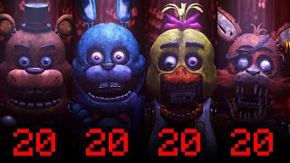 Five Nights at Freddys PLUS 💥20202020💥 ВЫПОЛНЕНОCOMPLETE  Часть 4 ФИНАЛ [upl. by Nylakcaj605]