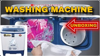 Washing Machine UnboxingBudget Machine [upl. by Nrehtac73]