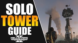 Helldivers 2  New Terminid Tower Mission Solo Guide [upl. by Adnomal818]