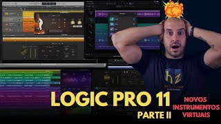 Novo Logic Pro 11  Novos Instrumentos Virtuais  Bass e Piano player [upl. by Navnod]