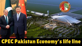 cpecs contribution to pakistans economy china cpec pakistan gawadarport [upl. by Ardnasella723]