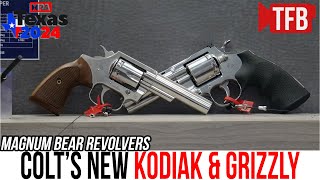 Colts Big Bears The New Kodiak Grizzly Magnum Revolvers [upl. by Ativla507]