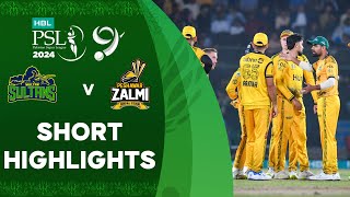 Short Highlights  Multan Sultans vs Peshawar Zalmi  Match 31  HBL PSL 9  M1Z2U [upl. by Kotick93]