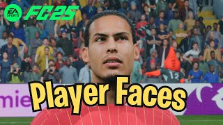 EA SPORTS FC 25  Liverpool Player Faces [upl. by Arama401]