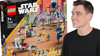 LEGO STAR WARS 2024 CLONE amp DROID BATTLE PACK LEAKED PICTURES [upl. by Nerrawed]