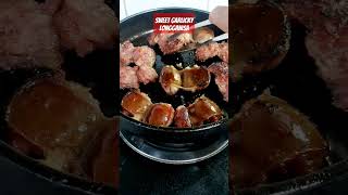 Sweet garlicky longganisalongganisa filipinobreakfast shorts viralvideo [upl. by Pegma202]