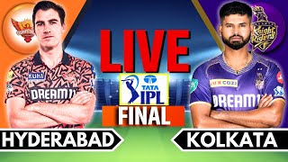 IPL 2024 Live KKR vs SRH Final  IPL Live Score amp Commentary  Kolkata vs Hyderabad Live [upl. by Laehcor]