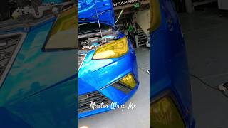 laminex carwrap vinilpuebla wrappuebla car carwrapping seat ibiza performance masterwrap [upl. by Nitfa]