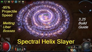 Spectral Helix Reduced Projectile Speed Build Guide  Path Of Exile 325 [upl. by Leilani]