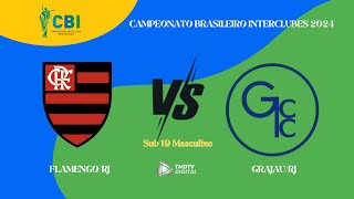 CAMPEONATO BRASILEIRO INTERCLUBES  VÃ”LEI MASC SUB 19  FLAMENGORJ X GRAJAÃš COUNTRY CLUBRJ [upl. by Leler636]