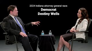 Democrat Destiny Wells discusses role of attorney general top priorities in race [upl. by Lewin]