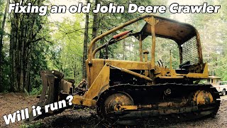 Will it Start Old John Deere Bulldozer [upl. by Khalsa]