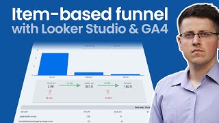 Itembased funnel in Looker Studio using GA4 data [upl. by Harbird465]