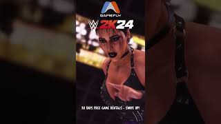 WWE 2K24 GameFly Video Game Rentals Now Available Short gaming WWE wrestling wwe2k24 [upl. by Moyra]