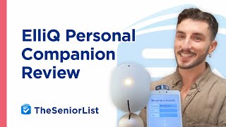 ElliQ Personal Companion Review [upl. by Hidie203]