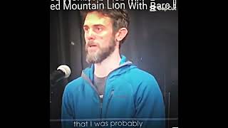 man fights mountain lion with bare hands [upl. by Gant]