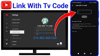 How to use your phone or tablet to activate YouTube on Tv With a Code  mobile ko tv se link kare [upl. by Aihsyt218]