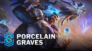 Porcelain Graves Skin Spotlight  League of Legends [upl. by Sremlahc]