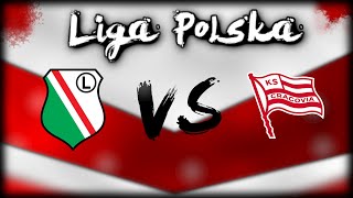 Liga Polska Legia Warszawa vs Cracovia 23112024 godzina 2015 [upl. by Oiratnom234]