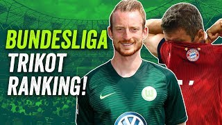 Das große Bundesliga Kit Ranking der HeimTrikots Saison 201819 Onefootball [upl. by Kalman]