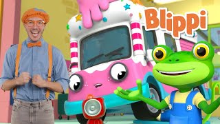 Transportation Song  Songs For Kids  Blippi amp Geckos Garage  Trucks For Children ​Special [upl. by Araed]