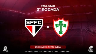 SÃO PAULO X PORTUGUESA  27012024  PAULISTÃO  AO VIVO [upl. by Ogir762]