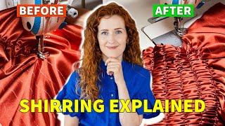 How to Shirr with Elastic Thread [upl. by Leugimesoj651]