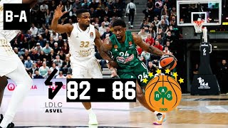 ASVEL Villeurbanne  Panathinaikos 8286  Full Highlights  Euroleague Round 29  16032023 [upl. by Nylhtak]