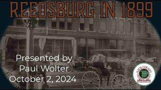 Reedsburg in 1899 [upl. by Hsirt]