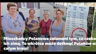 Dramat mieszkańców Polanowa NIE STAĆ ICH NA ŻYCIE To wkrótce może dotknąć Polaków w całym kraju [upl. by Lapo560]