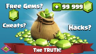 Clash of Clans Hack Cheats Free Gems  The TRUTH [upl. by Dhaf]