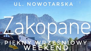 Zakopane piękny wrześniowy weekend 2024 [upl. by Salomi]