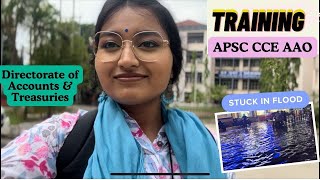 Induction TRAINING of APSC AAOs VLOG  Flood  PART 1  Directorate amp Kar Bhawan  Meghna Saharia [upl. by Artened411]