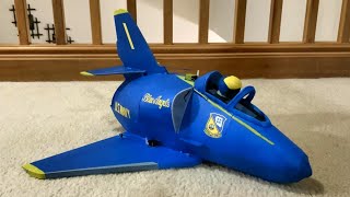 Cartoon Blue Angels A4 Skyhawk Maiden Flight 4s EDF [upl. by Gilburt]